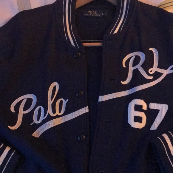 Lg blue polo RL jacket - Picture 4 of 6